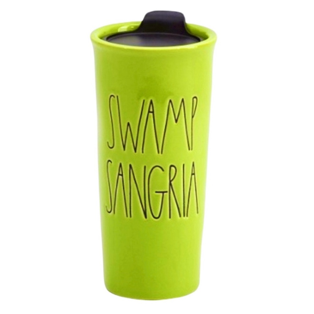 Rae Dunn Halloween Ceramic Travel Mug NEW